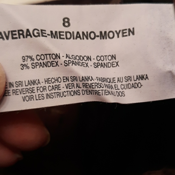 Gloria Vanderbilt Brown Pants Size 8 - Picture 5 of 6